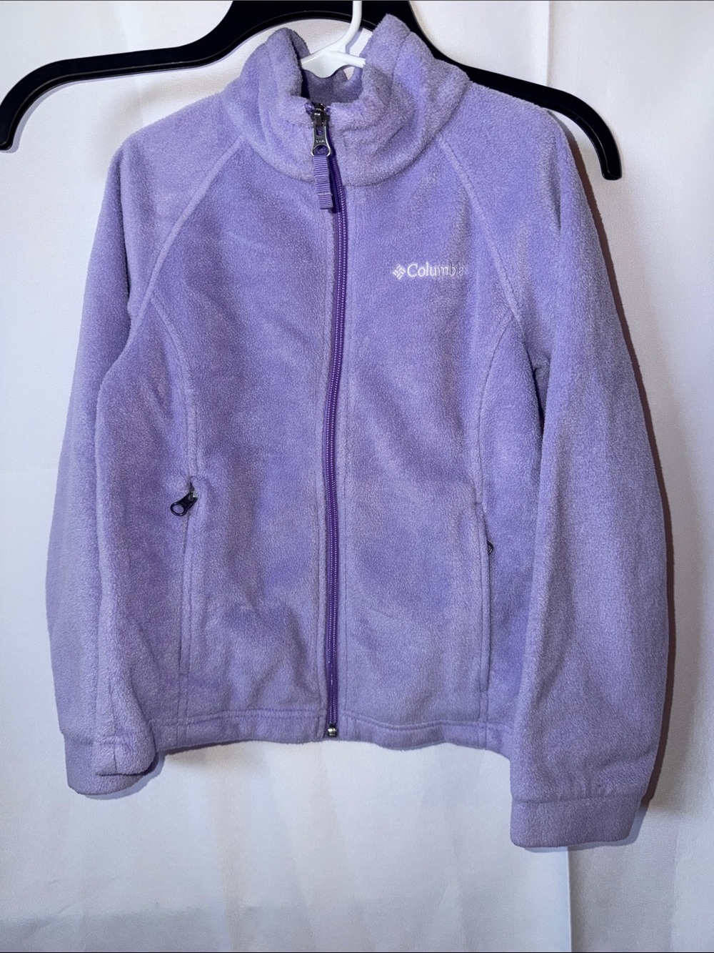 Columbia Kids Lavender Full-Zip Fleece Jacket